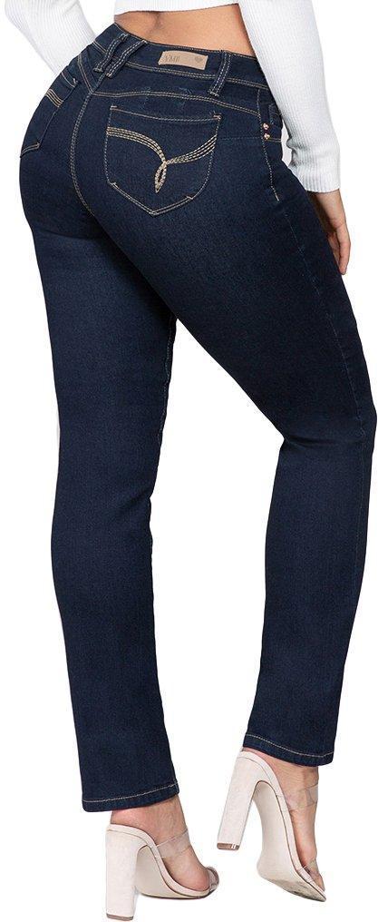 YMI - Mid Rise Super Soft Ankle Jean