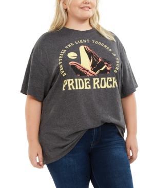 Mighty Fine - Solid Disney's Lion King "Pride Rock" Graphic Print T-Shirt