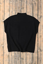 Load image into Gallery viewer, Oatmeal Patch Pocket Ribbed Knit Short Sleeve Sweater
