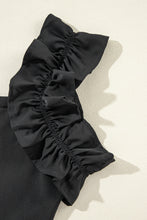 Load image into Gallery viewer, Smoke Green Plain Ruffle Trim Sleeveless Blouse
