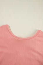 Load image into Gallery viewer, Black Bowknot Plain Round Neck Sweatshirt
