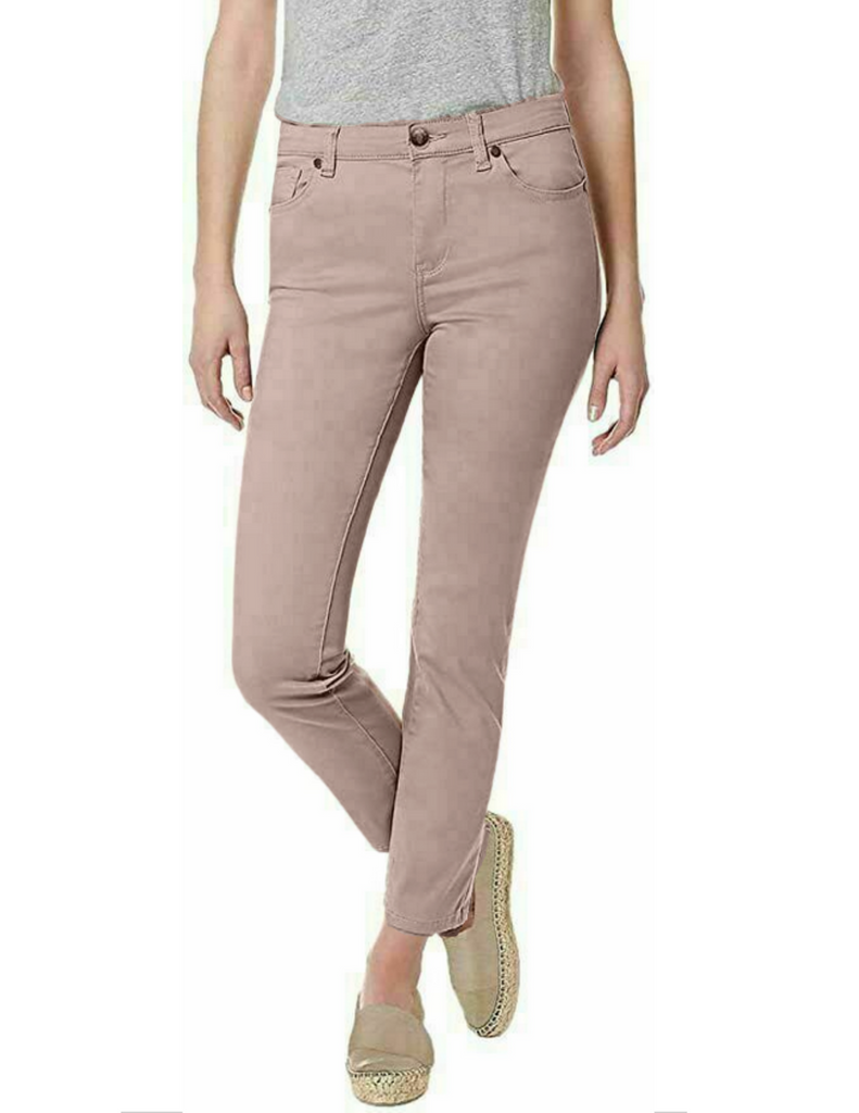 Pistola - Mid Rise Skinny Jeans with Zip-up Cuffs