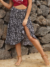 Load image into Gallery viewer, Perfee Printed Elastic Waist Skirt
