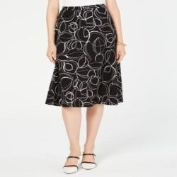 Alfani - Contemporary Printed Midi Skirt