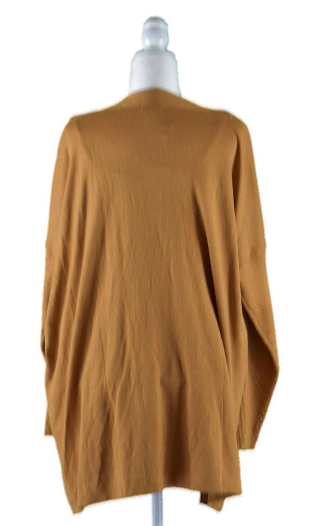 JM Collection - Solid V-Neck Draping Sweater