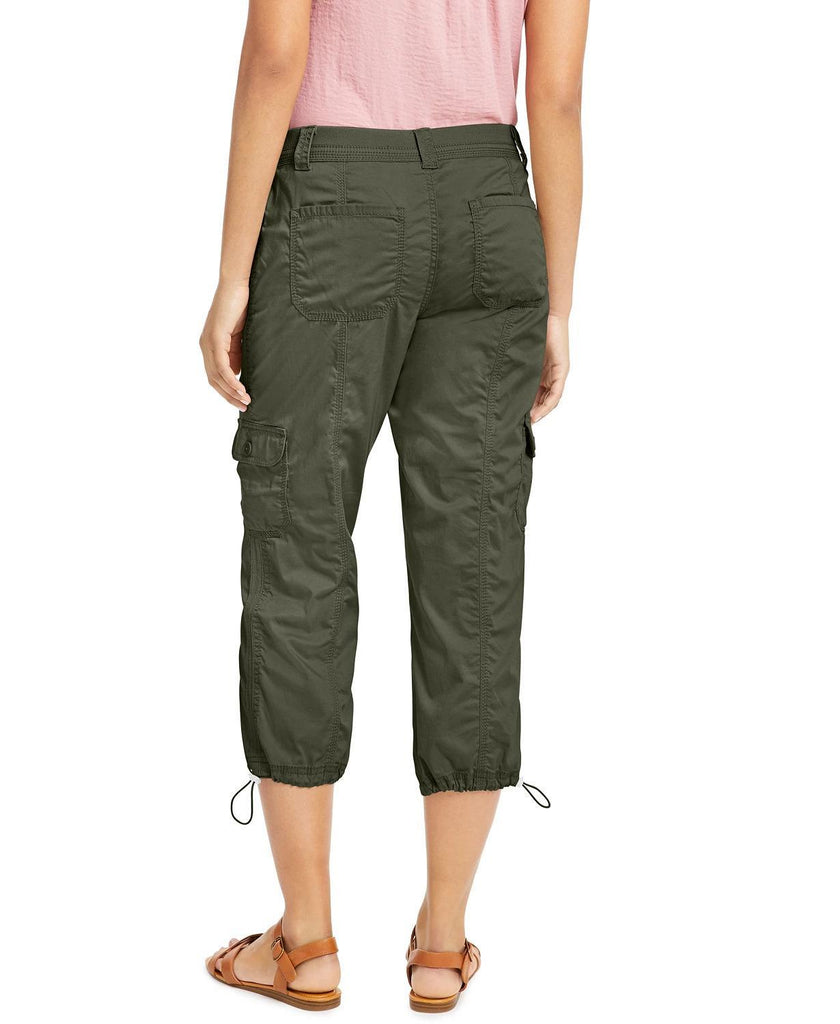 Style & Co - Solid Tie Detail Cargo Capris