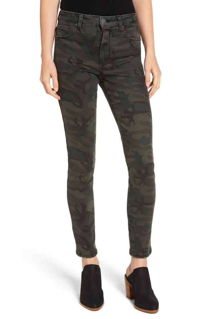 STS Blue - Camouflage Print Skinny Jeans