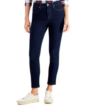 Charter Club - Solid High Rise Skinny Jeans