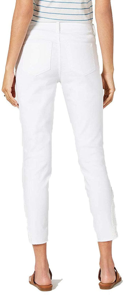 Style & Co - Solid Crocheted Trim Skinny Jeans